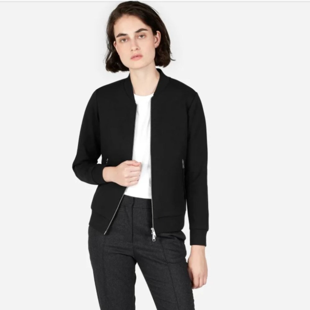 Everlane Street Fleece Bomber